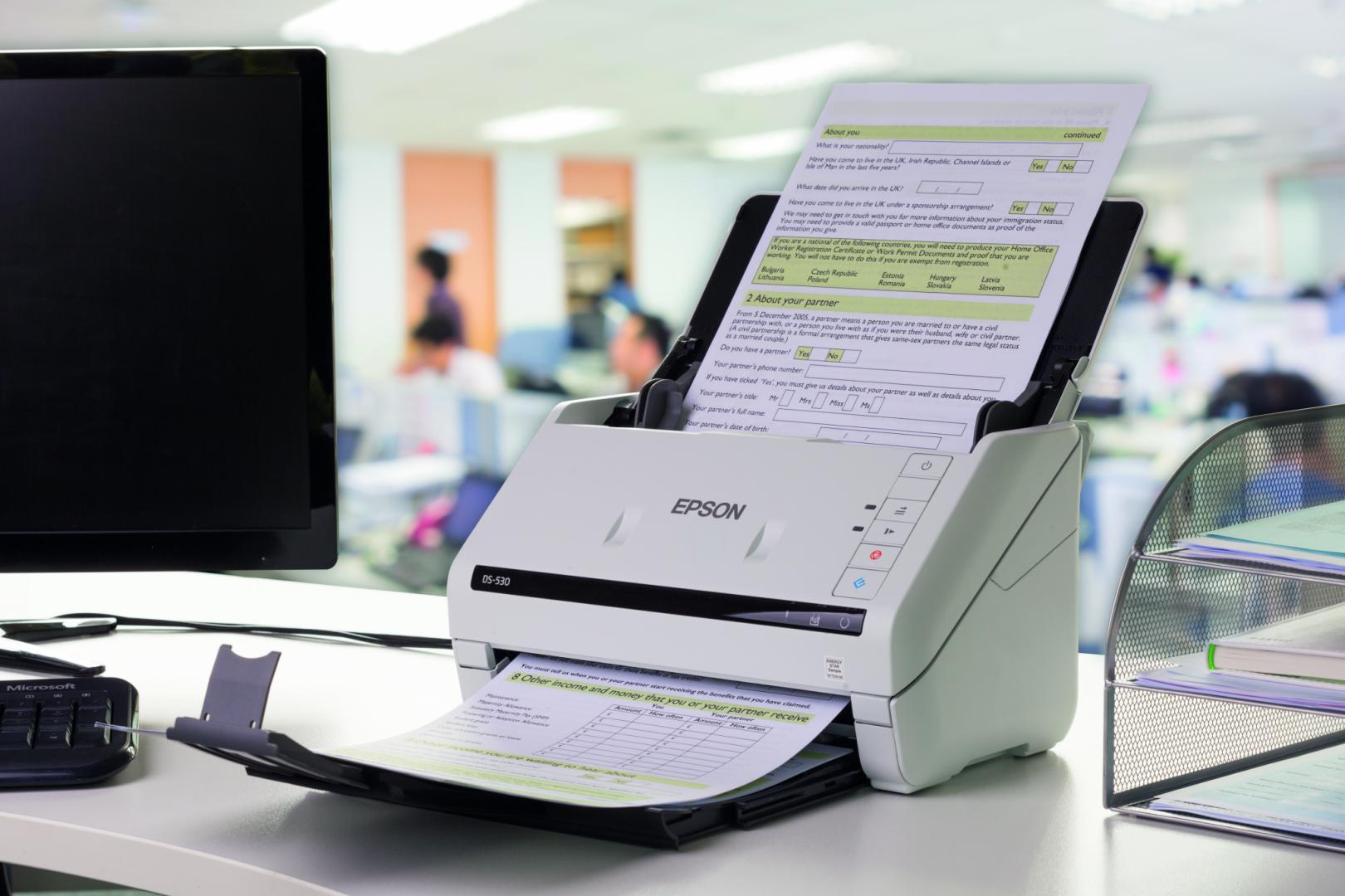 EPSON DS-770II A4 SCANNER, Format A4, Scannet tip Sheetfed, Rezolutie: - imagine 3