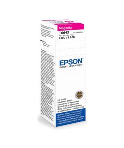 Cartus cerneala Epson T6643, magenta, capacitate 70ml, pentru echipamente CISS