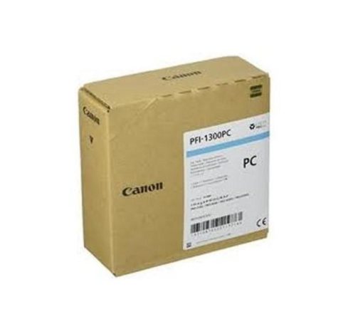 Cartus cerneala Canon PFI-1300PC, photo cyan, capacitate 330ml, pentru Canon