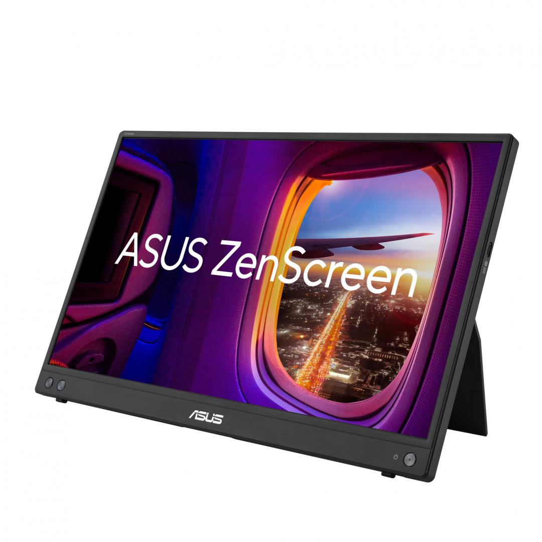 Monitor Consumer ASUS MB16AHV, 15.6", 1920 x 1080 pixeli, Black,