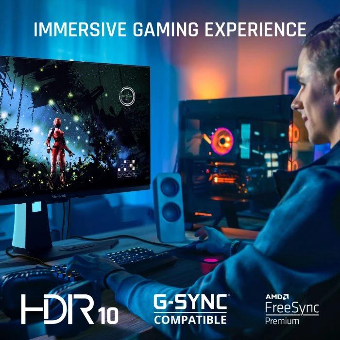 Monitor ViewSonic 27" XG272-2K-OLED, Diagonal (inch): 27, Diagonal (cm): 69, - imagine 3