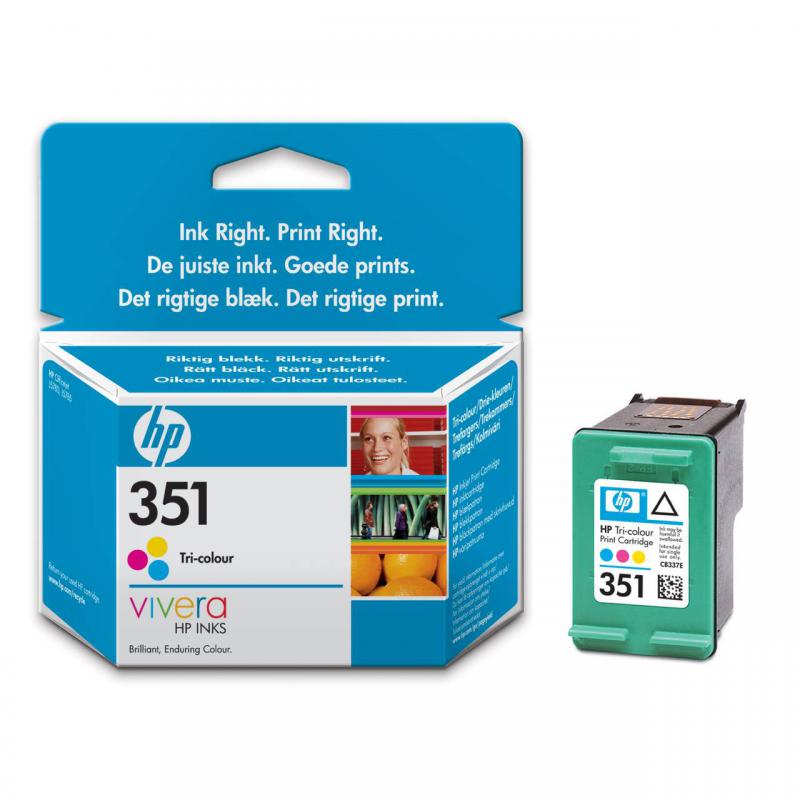Cartus HP 351, Cyan, Magenta, Yellow