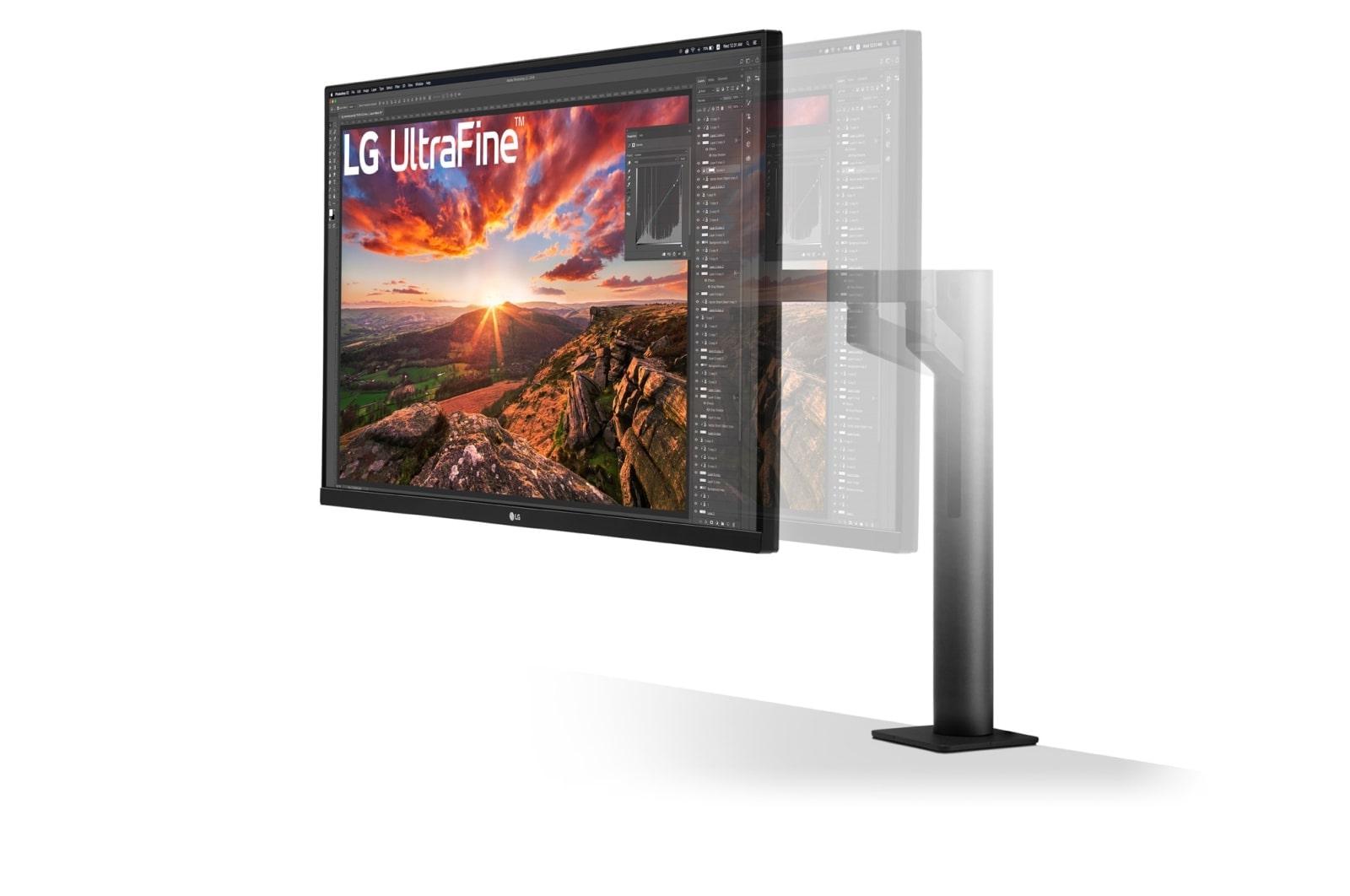 Monitor Consumer LG 32UN880P-B, 31.5", 3840 x 2160 pixeli, Black, - imagine 3