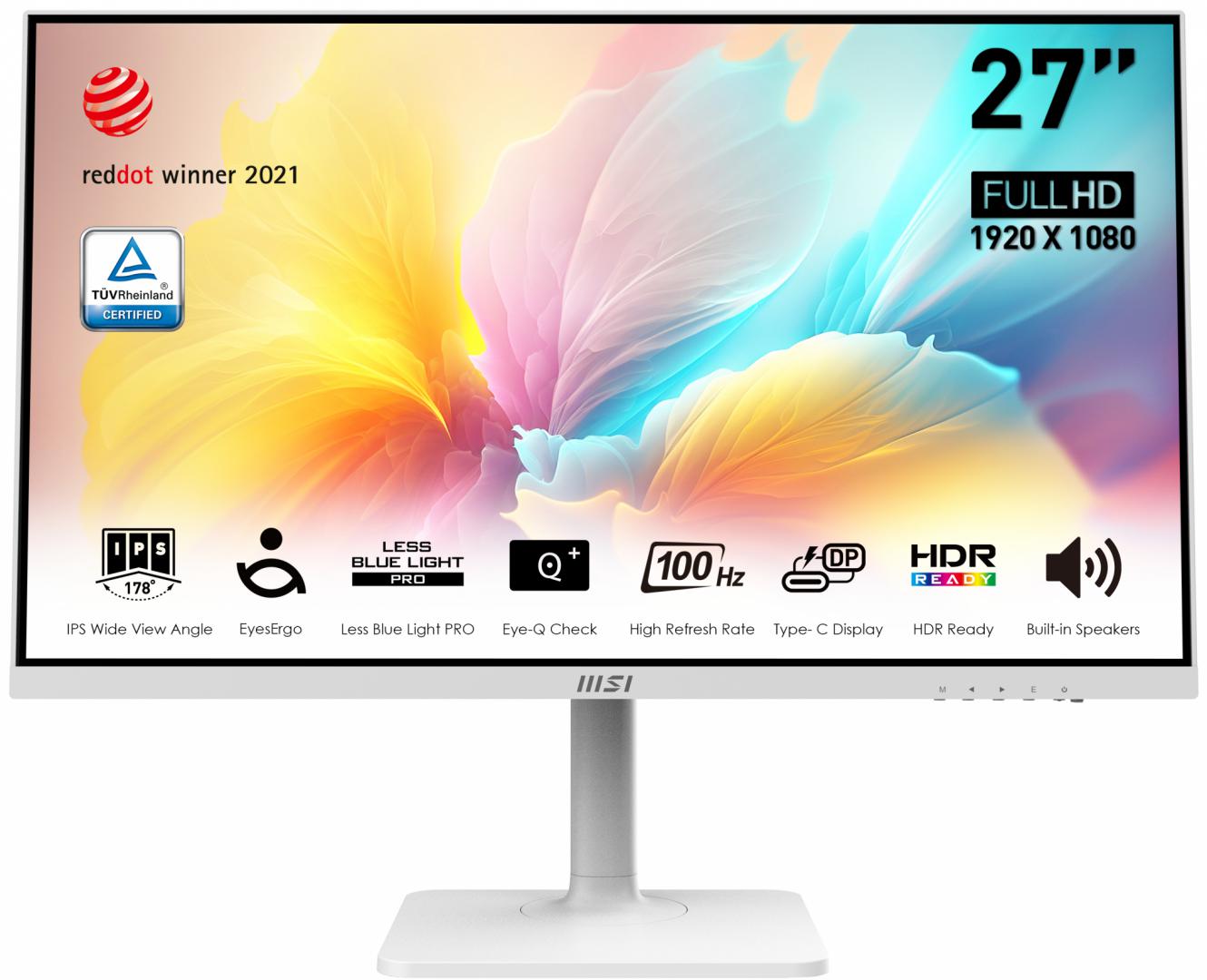 Monitor Consumer MSI Modern MD2712PW, 27", 1920 x 1080 pixeli,