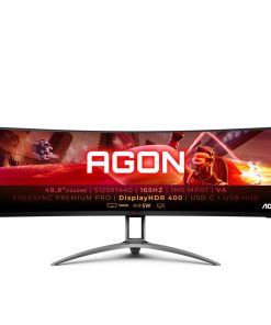 Monitor AOC 48.8" AG493UCX2, Curvature: 1800R, Diagonal (inch): 48.8, Diagonal