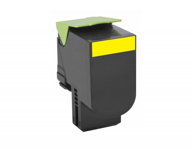 Toner Lexmark 80C2XY0, yellow, 4 k, CX510de , CX510de Statoil