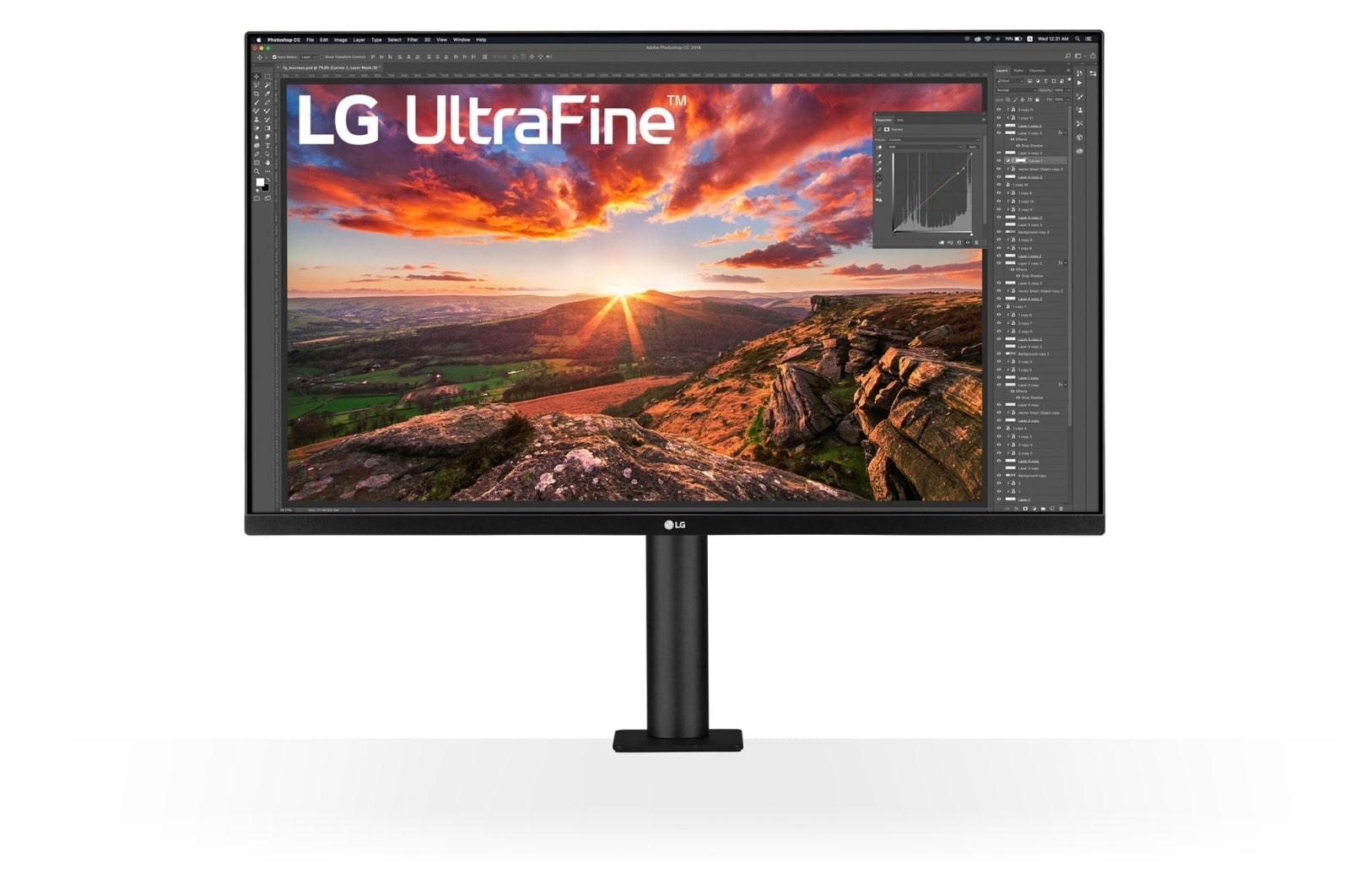 Monitor Consumer LG 32UN880P-B, 31.5", 3840 x 2160 pixeli, Black, - imagine 2