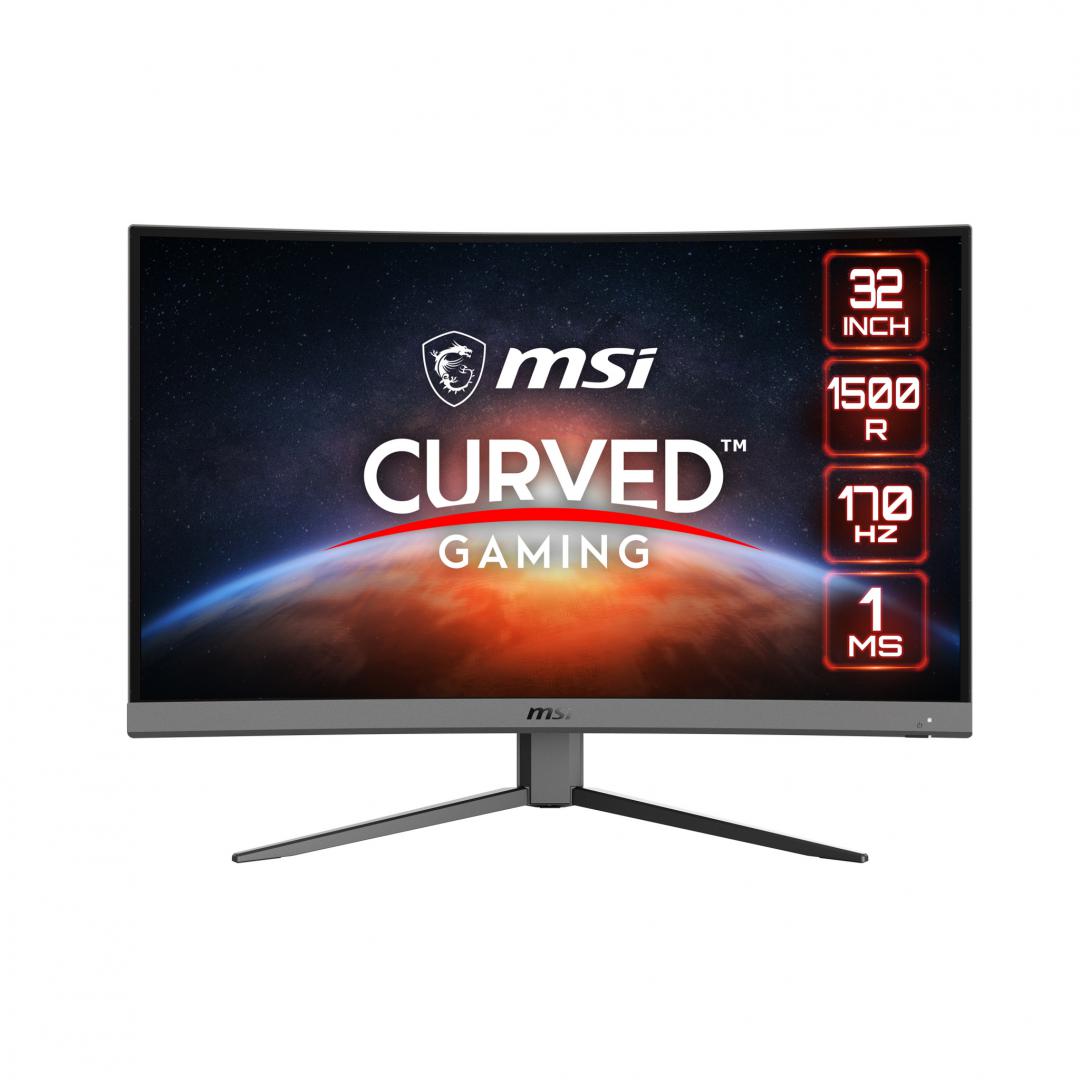 Monitor Gaming MSI G32C4 E2, 31.5", 1920 x 1080 pixeli, - imagine 2