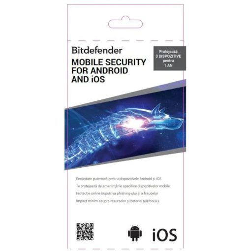 Scratch card Bitdefender Mobile Security Android & IOS scratchcard