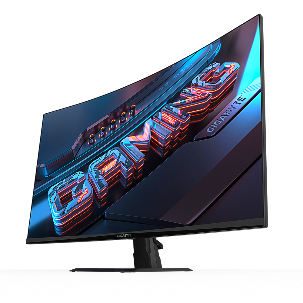 Monitor Commercial Gigabyte GS32QC, 32", 2560 x 1440 pixeli, Black,