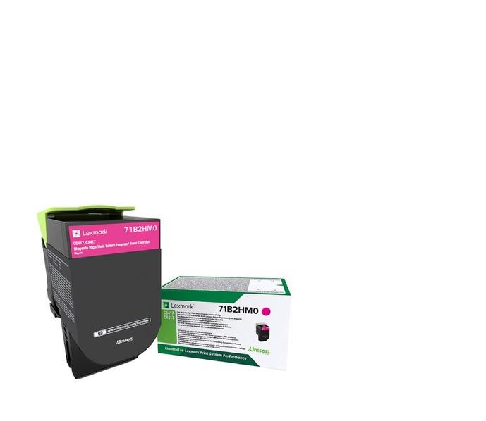 Toner LEXMARK 71B2HM0, Magenta