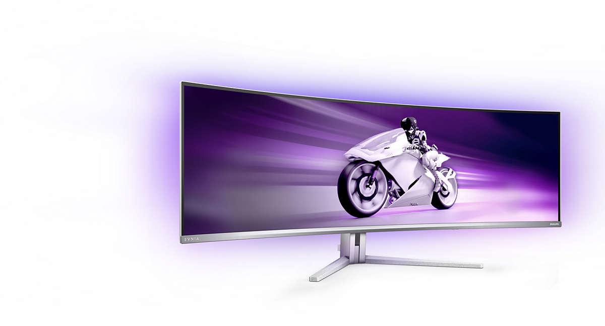Monitor Philips 49" 49M2C8900L/00, Curvature: 1800R, Diagonal (inch): 49, Diagonal - imagine 4