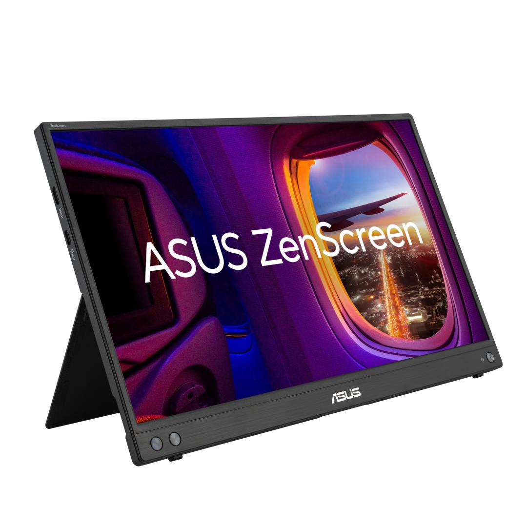 Monitor Consumer ASUS MB16AHV, 15.6", 1920 x 1080 pixeli, Black, - imagine 2