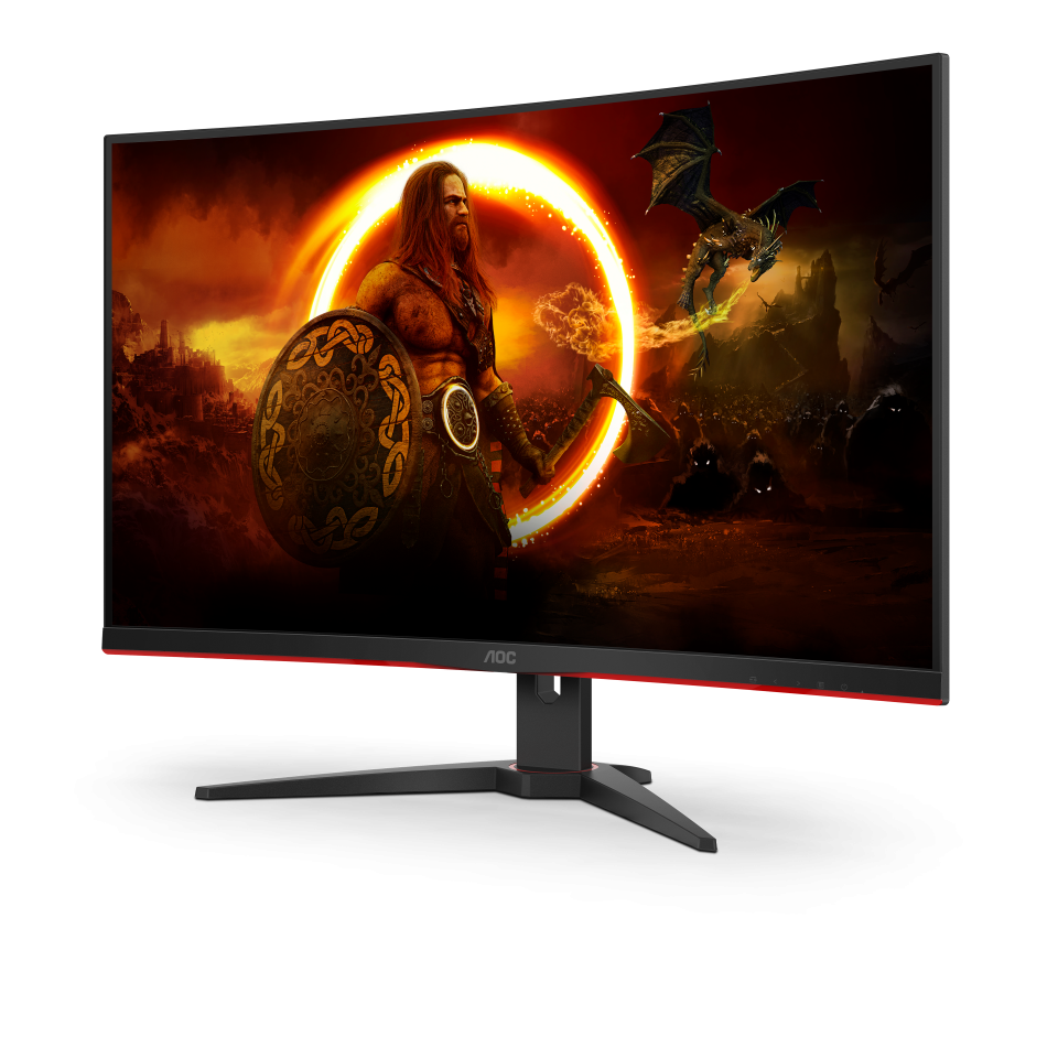 Monitor Gaming AOC CQ32G2SE/BK, 31.2", 2560 x 1440 pixeli, Black, - imagine 2
