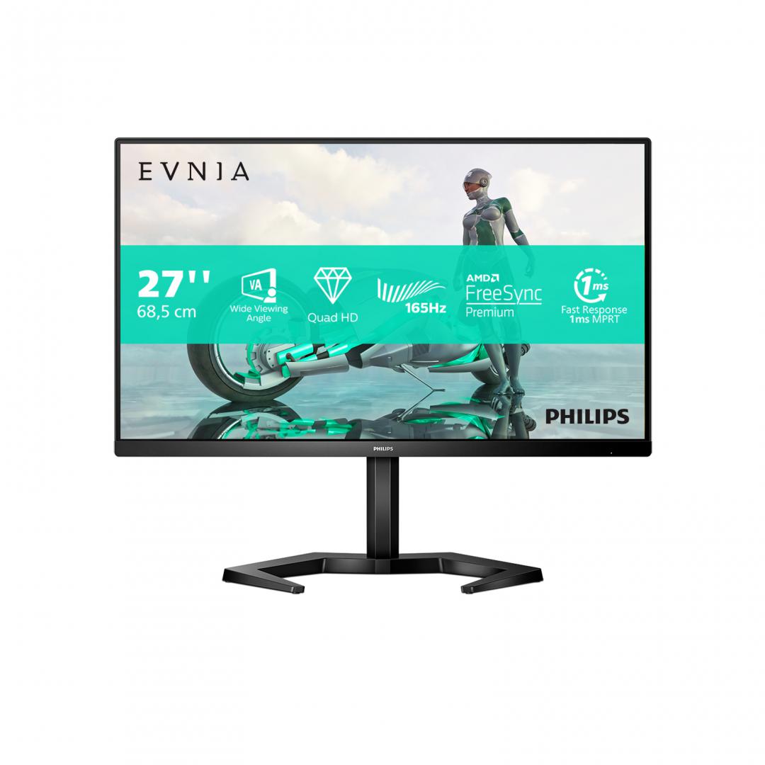 Monitor Consumer Philips 27M1N3500LS/00, 27", 2560 x 1440 pixeli, Black, - imagine 4
