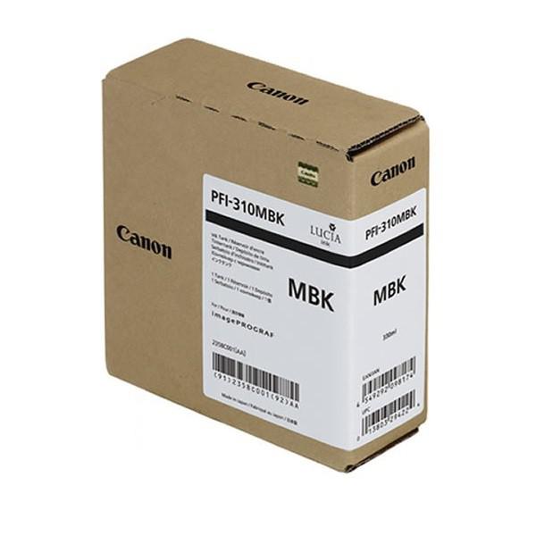 Cartus cerneala Canon PFI-310MBK, matte black, capacitate 330ml, pentru Canon