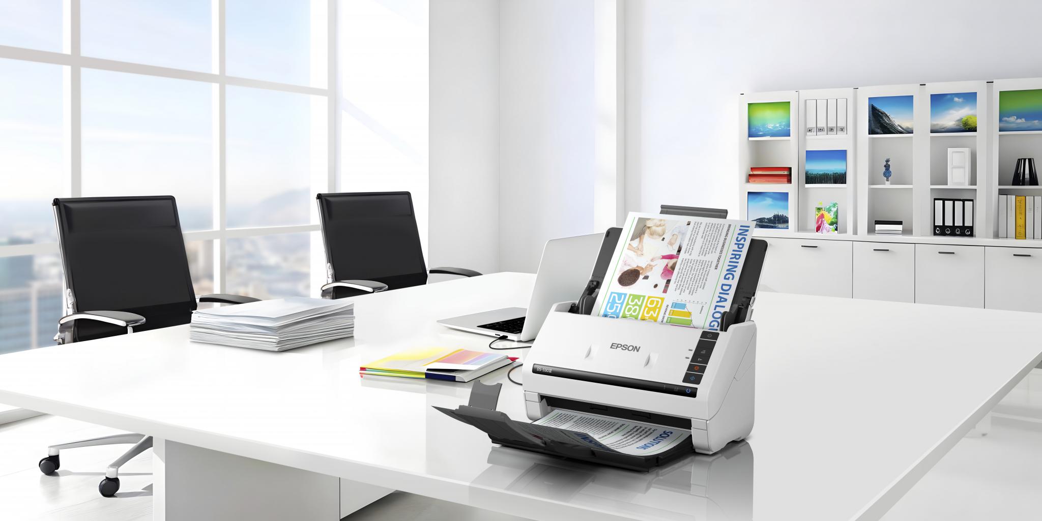 EPSON WORKFORCE DS-530III A4 SCANNER, format A4, Rezolutie: 600 x