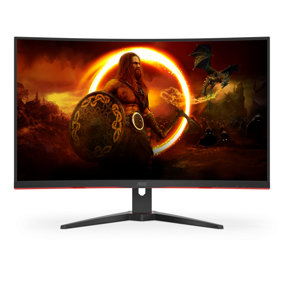 Monitor Gaming AOC CQ32G2SE/BK, 31.2", 2560 x 1440 pixeli, Black,