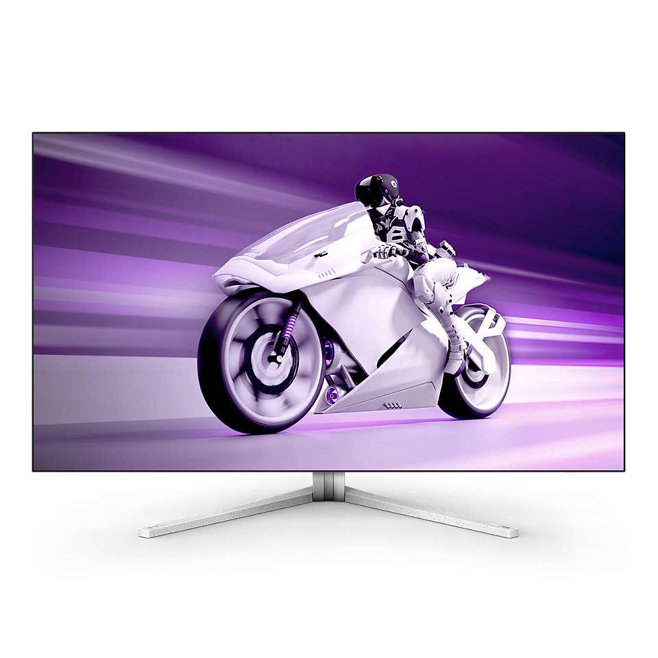 Monitor Consumer Philips 42M2N8900/00, 41.5", 3840 x 2160 pixeli, White,