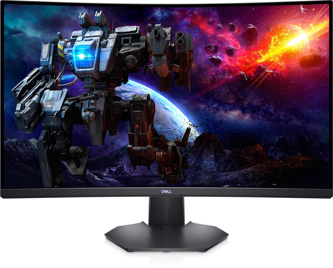 Monitor LED Dell Curved S3222DGM, 31.5inch, VA QHD, 1ms, 165Hz, - imagine 2