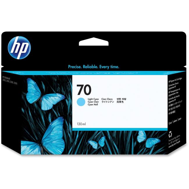 Cartus cerneala HP 70 DESIGNJET light cyan C9390A, 130 ml,
