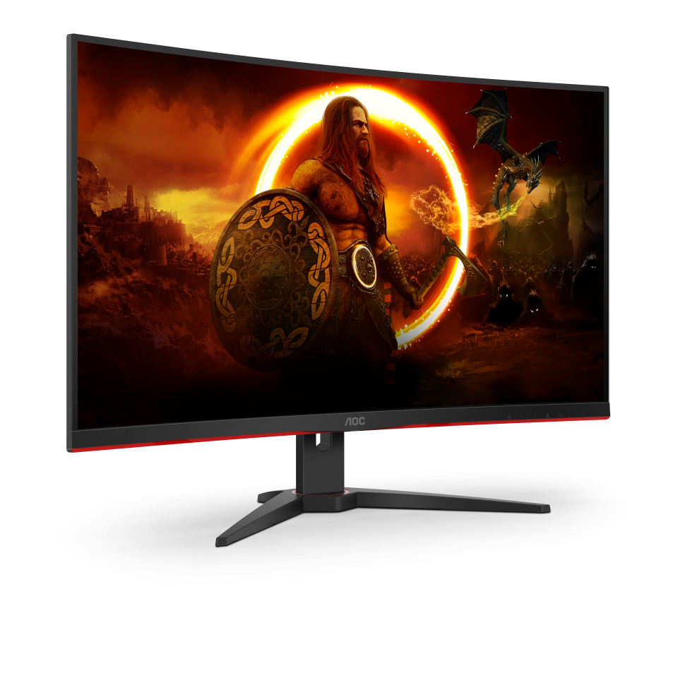 Monitor Gaming AOC CQ32G2SE/BK, 31.2", 2560 x 1440 pixeli, Black, - imagine 3