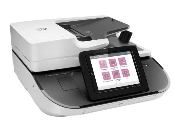 Scanner A4 HP Digital Sender Flow 8500 fn2, Suport plat, - imagine 5