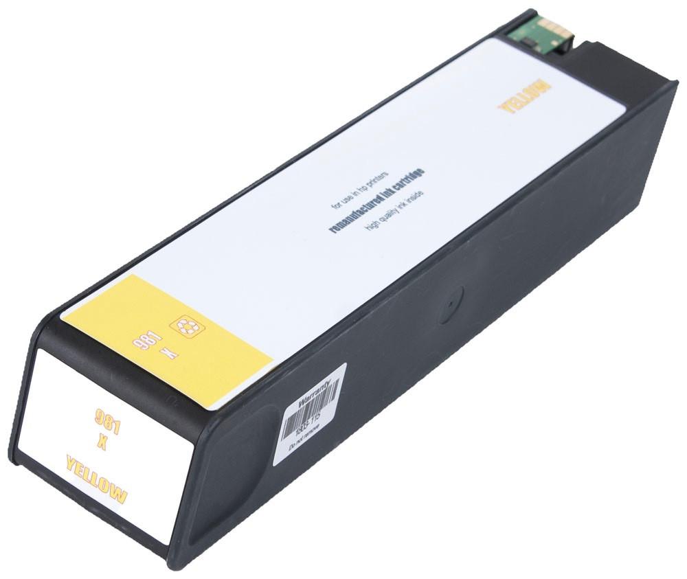Cartus cerneala HP Yellow 981X, L0R12A, Capacitate:10,000 pagini, Compatibil cu: