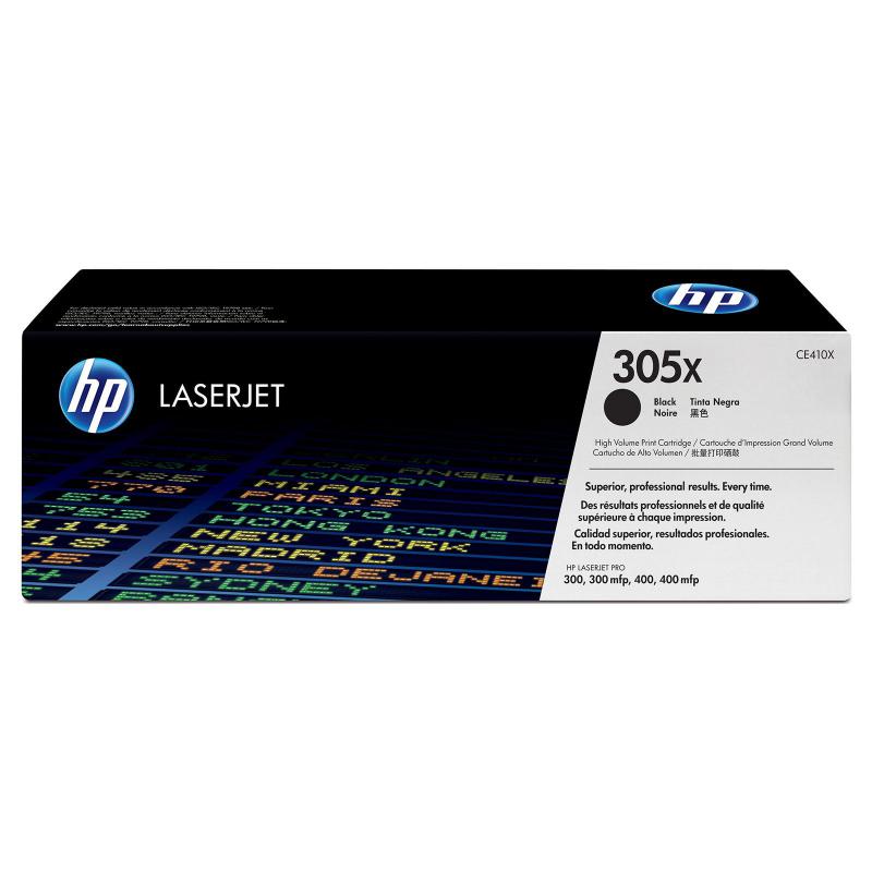 Toner HP CE410X, black, 4 k, Color LaserJet Pro 300