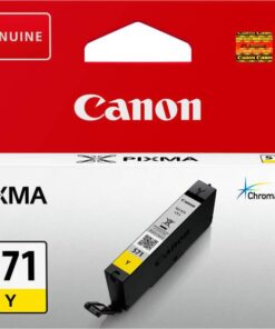 Cartus cerneala Canon CLI-571Y, yellow, capacitate 7ml, pentru Canon Pixma