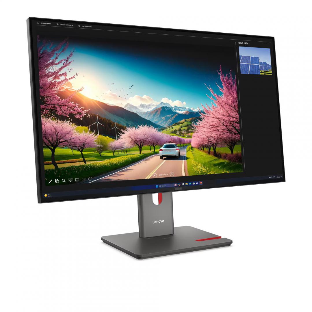 Monitor LenovoThinkVision P32UD-40 Monitor; 31.5"IPS, UHD (3840x2160), 16:9, Brightness: - imagine 2