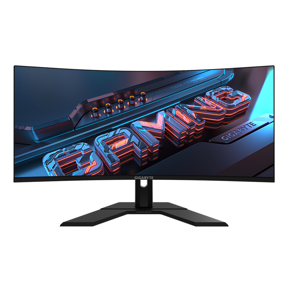 Monitor Commercial Gigabyte GS34WQC, 34", 3440 x 1440 pixeli, Black,