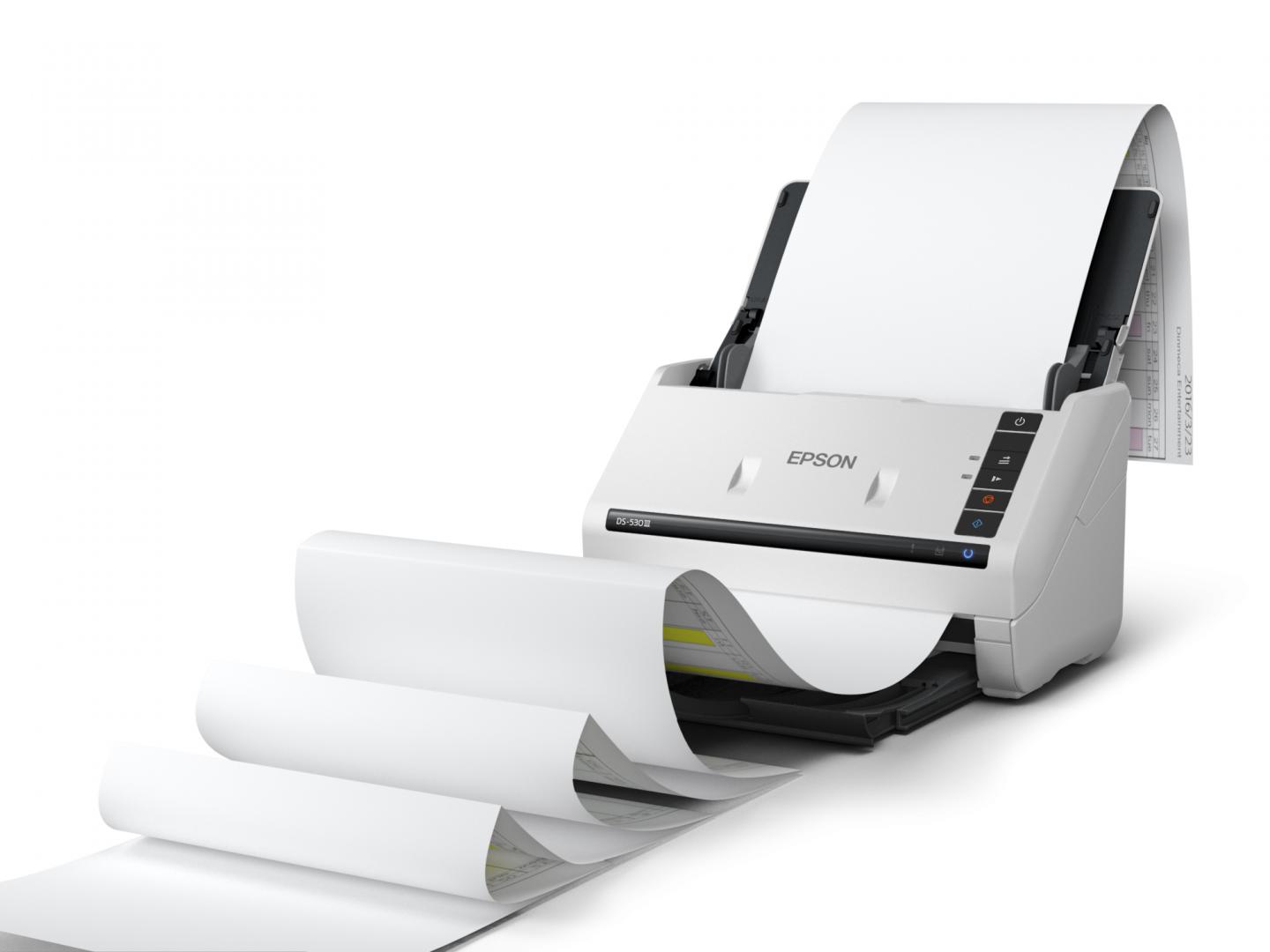 EPSON WORKFORCE DS-530III A4 SCANNER, format A4, Rezolutie: 600 x - imagine 3